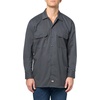 image:imageDickies Mens Flex Relaxed Fit Long Sleeve Work ShirtCharcoal