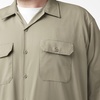 image:imageDickies Mens Flex Relaxed Fit Long Sleeve Work ShirtDesert Sand