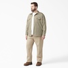 image:imageDickies Mens Flex Relaxed Fit Long Sleeve Work ShirtDesert Sand