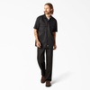 image:imageDickies Mens Flex Relaxed Fit Short Sleeve Work ShirtBlack