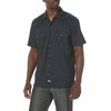 image:imageDickies Mens Flex Relaxed Fit Short Sleeve Work ShirtDark Navy