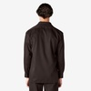 image:imageDickies Mens Long Sleeve Work Shirt  PDark Brown