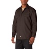 image:imageDickies Mens Long Sleeve Work Shirt  PDark Brown V1