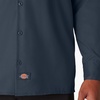 image:imageDickies Mens Long Sleeve Work Shirt  PDark Navy V1