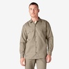 image:imageDickies Mens Long Sleeve Work Shirt  PDesert Sand
