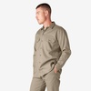 image:imageDickies Mens Long Sleeve Work Shirt  PDesert Sand