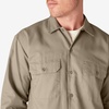image:imageDickies Mens Long Sleeve Work Shirt  PDesert Sand