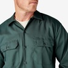 image:imageDickies Mens Long Sleeve Work Shirt  PHunter Green