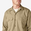 image:imageDickies Mens Long Sleeve Work Shirt  PKhaki