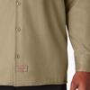 image:imageDickies Mens Long Sleeve Work Shirt  PKhaki V1