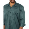 image:imageDickies Mens Long Sleeve Work Shirt  PLincoln Green V1