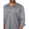 image:imageDickies Mens Long Sleeve Work Shirt  PSilver V1