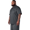 image:imageDickies Mens Short Sleeve Work Shirt  Durable Twill Button Down Shirts for Men Lightweight Uniform for Daily WearCharcoal Gray