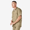 image:imageDickies Mens Short Sleeve Work Shirt  Durable Twill Button Down Shirts for Men Lightweight Uniform for Daily WearMushroom V1