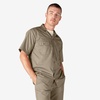 image:imageDickies Mens Short Sleeve Work Shirt  Durable Twill Button Down Shirts for Men Lightweight Uniform for Daily WearMushroom V1