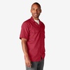 image:imageDickies Mens Short Sleeve Work Shirt  Durable Twill Button Down Shirts for Men Lightweight Uniform for Daily WearRed