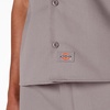 image:imageDickies Mens Short Sleeve Work Shirt  Durable Twill Button Down Shirts for Men Lightweight Uniform for Daily WearSilver V1