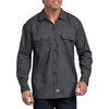 image:imageDickies Mens Flex Relaxed Fit Long Sleeve Work ShirtCharcoal