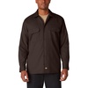 image:imageDickies Mens Long Sleeve Work Shirt  PDark Brown V1
