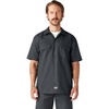 image:imageDickies Mens Short Sleeve Work Shirt  Durable Twill Button Down Shirts for Men Lightweight Uniform for Daily WearCharcoal Gray