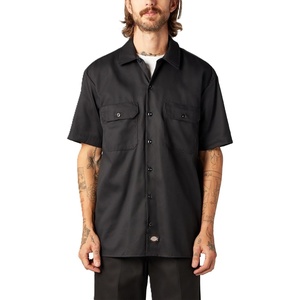 image:imageDickies Mens Flex Relaxed Fit Short Sleeve Work ShirtBlack