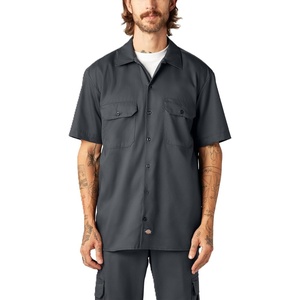 image:imageDickies Mens Flex Relaxed Fit Short Sleeve Work ShirtCharcoal
