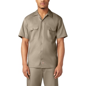image:imageDickies Mens Flex Relaxed Fit Short Sleeve Work ShirtDesert Sand