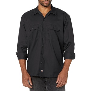 image:imageDickies Mens Long Sleeve Work Shirt  PBlack V1