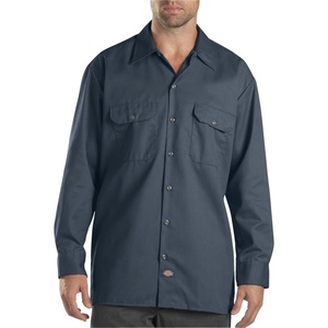 image:imageDickies Mens Long Sleeve Work Shirt  PBlue V1